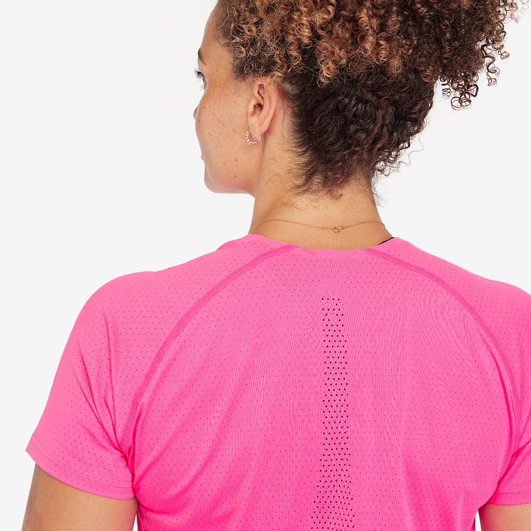 Alternative view of Runner Recycled T-Shirt (Fluoro Pink)
