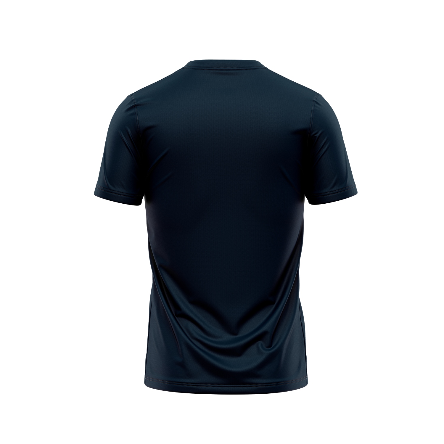 Alternative view of This Woman Runs Technical T-Shirt [Navy]
