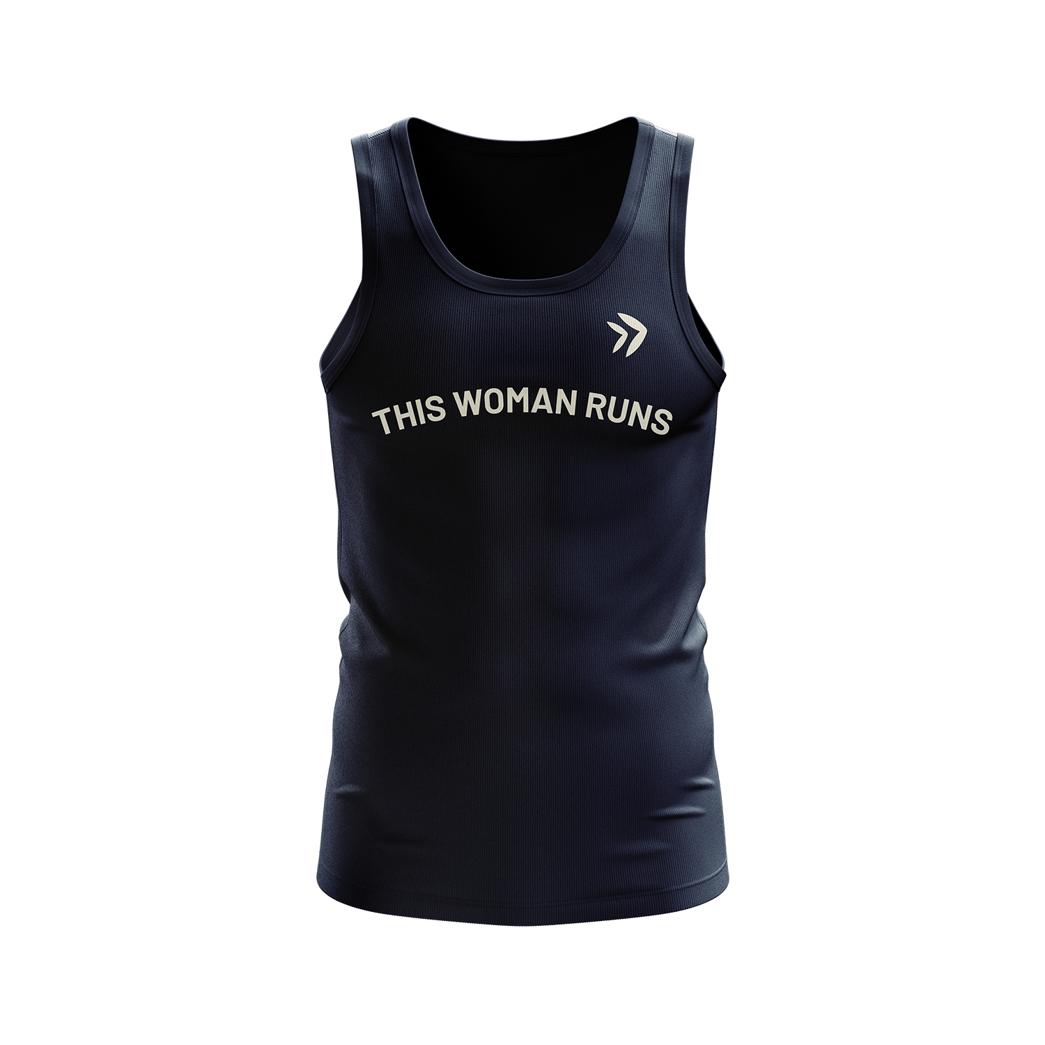 This Woman Runs Running Vest [Navy]